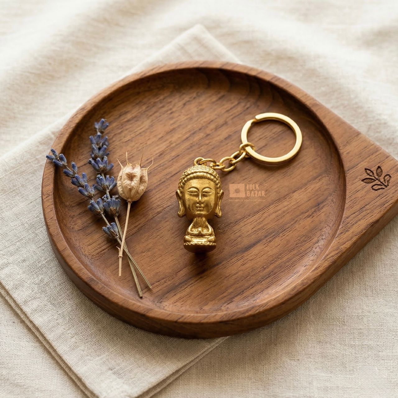 Buddha Keychain
